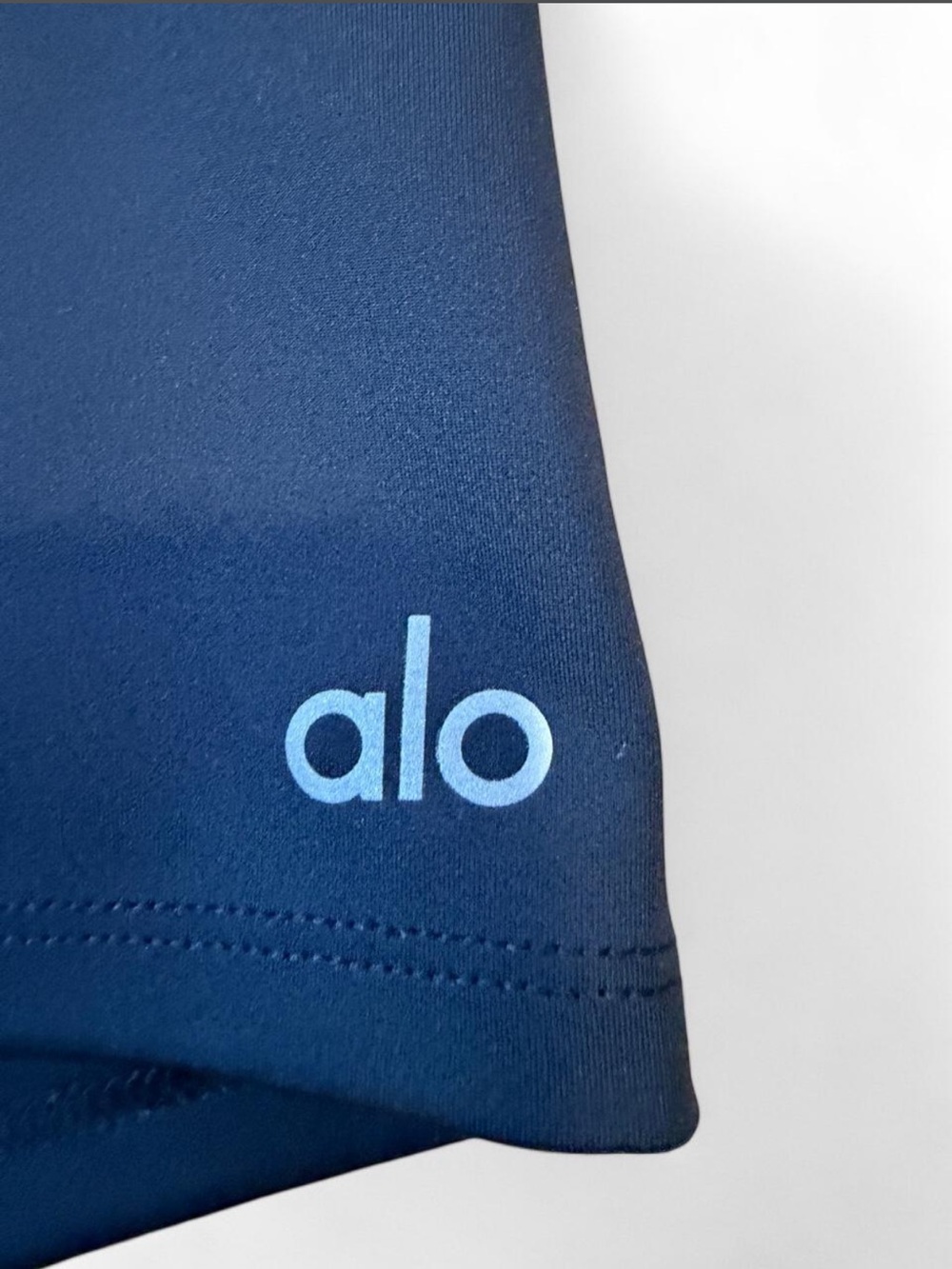 Black “ALO” Biker Shorts - Picture 3 of 5